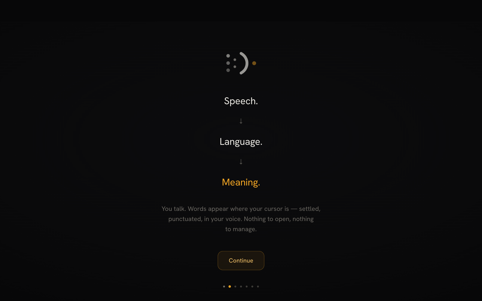 Onboarding how-it-works screen